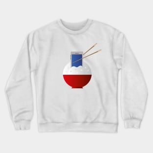 Rice Phone Crewneck Sweatshirt